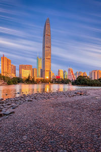 City buildings against sky