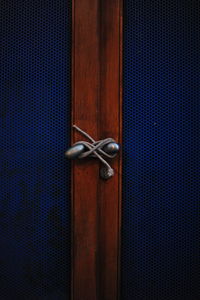 Close-up of closed door