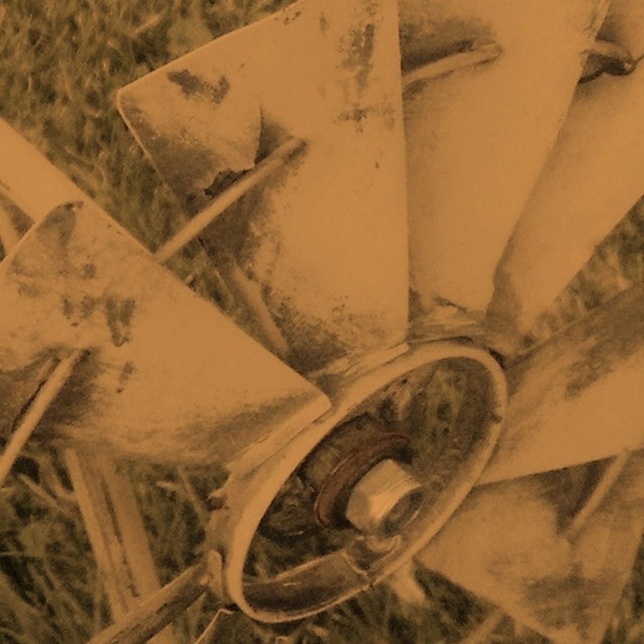 obsolete, abandoned, metal, high angle view, old, rusty, damaged, close-up, metallic, built structure, no people, deterioration, transportation, part of, run-down, outdoors, architecture, day, cropped, mode of transport