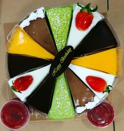 Close-up of dessert