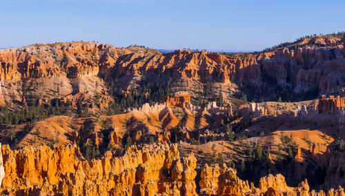 Scenic view of mountain range