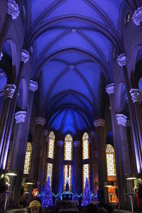 Interior of church