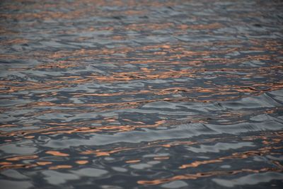 Full frame shot of rippled water