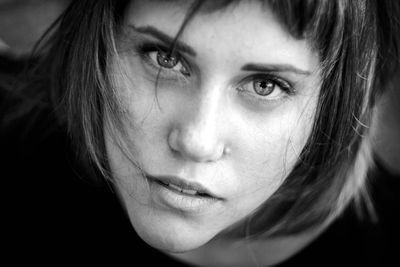 Portrait of young woman