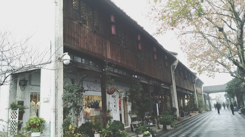 Panoramic view of buildings