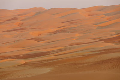 Scenic view of desert