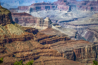 Grand canyon national park with canyon and and cliff during sunset