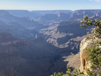 Scenic view of mountains