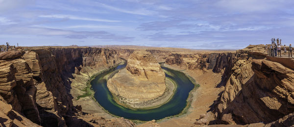 Panoramic view of landscape against sky
