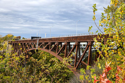 View of bridge against sky