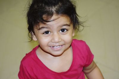Portrait of a smiling girl