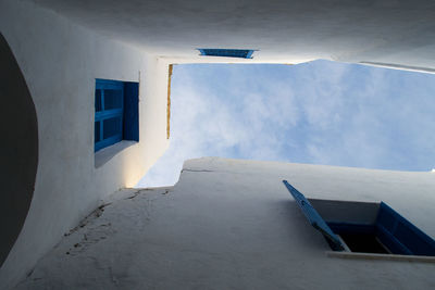 Low angle view of building against sky