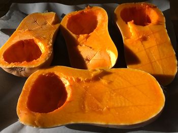 Close-up of pumpkin