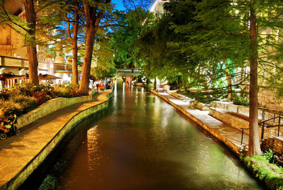 View of swimming pool in canal