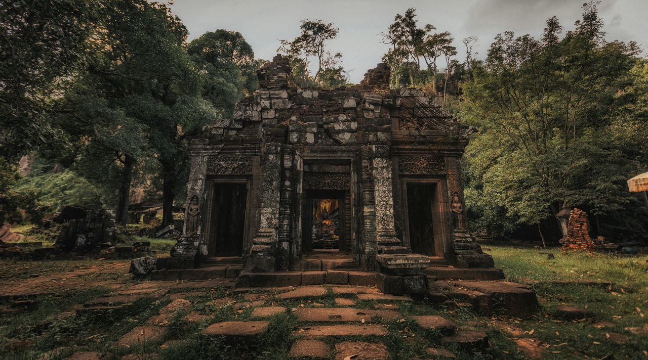 VIEW OF OLD RUIN TEMPLE