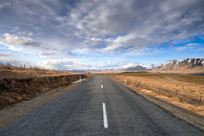 Beautiful view along the godley peaks road to the adrians place, canterbury, new zealand.