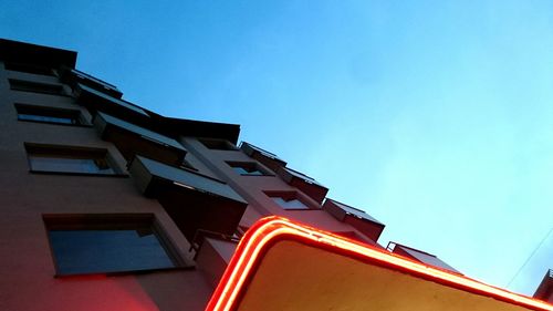 Low angle view of building against sky