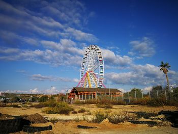 Ferris wheel against sky