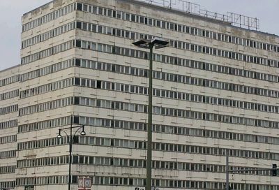 Low angle view of modern building