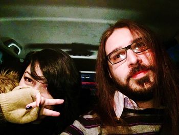 Portrait of a smiling young woman