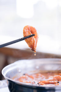 Close-up of food