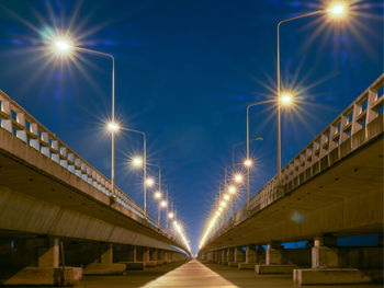 The beautiful highway bridge when night time light. takeing in hdr camera mode with long exprosure