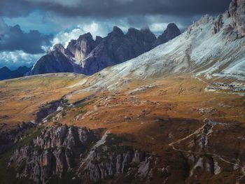 Cadini di misurina mountains, dolomites, italy