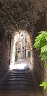 Corridor of building