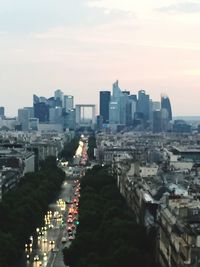 View of buildings in city