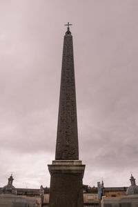 Low angle view of monument