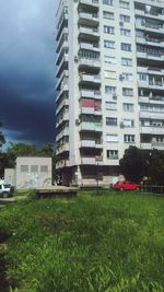 View of buildings in city