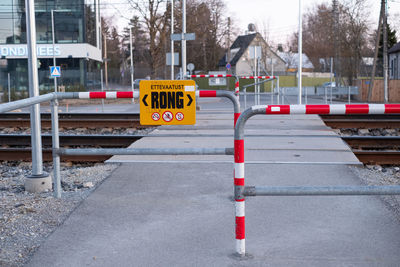 View of construction site in city