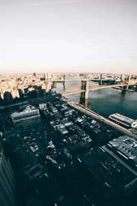 View of city at waterfront