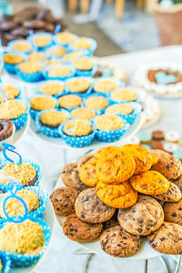 Close-up of cookies