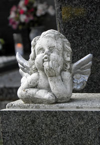 Close-up of statue