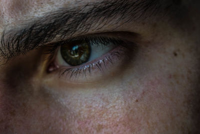 Close-up portrait of woman