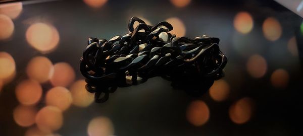 Close-up of black tea