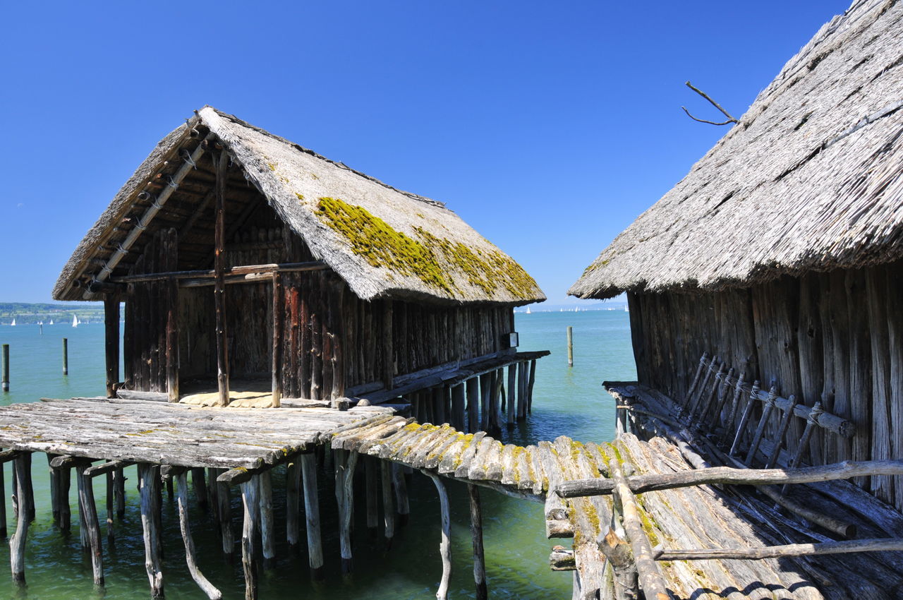 Sea water house beach