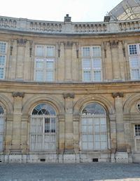 Low angle view of historical building