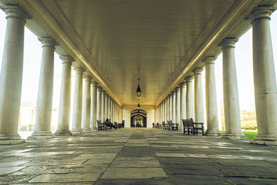 Corridor of building