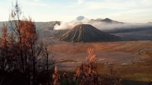 Panoramic view of landscape against sky