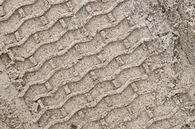 Full frame shot of sand