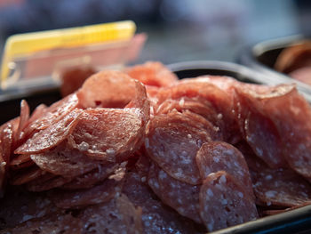 Close-up of food in plate