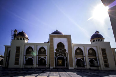View of building against clear sky