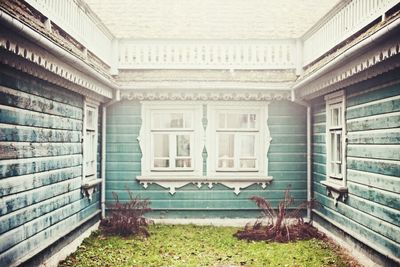 Exterior of built structure