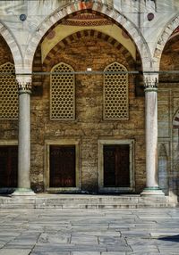 Exterior of historic building