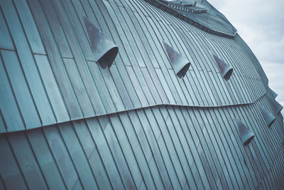 Low angle view of building against sky