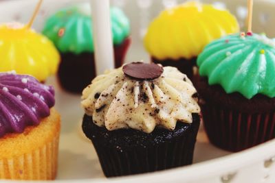 Close-up of chocolate cake