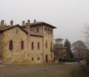Castle against clear sky