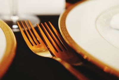 Close-up of food in plate